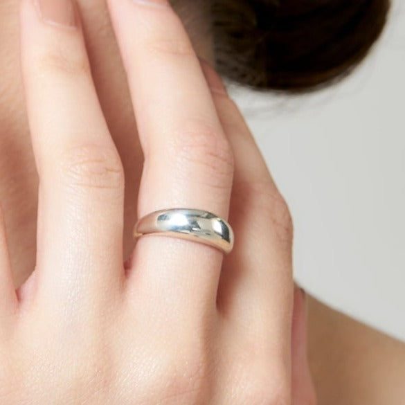 Sterling Silver Classic Dome Ring