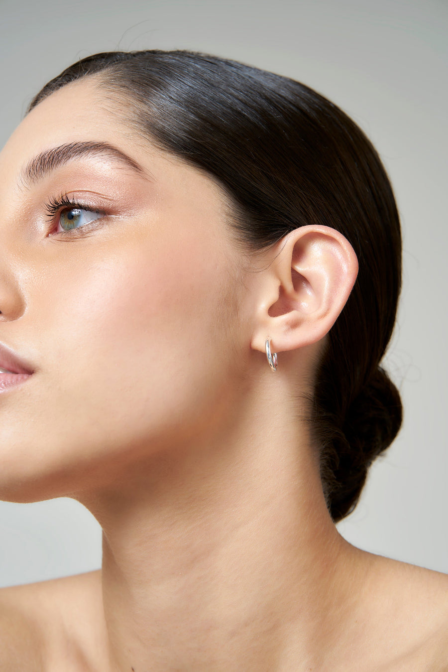 Small Sterling Silver Hoop Earrings