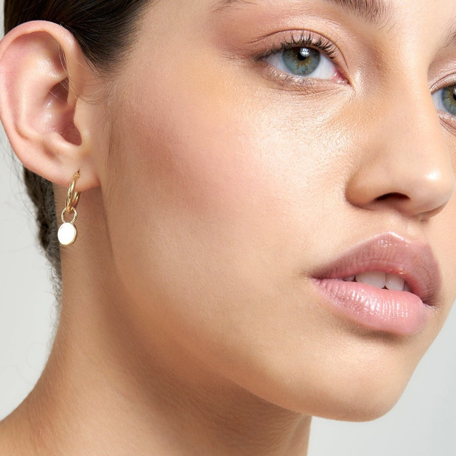 Small 9ct Gold Hoop Earrings