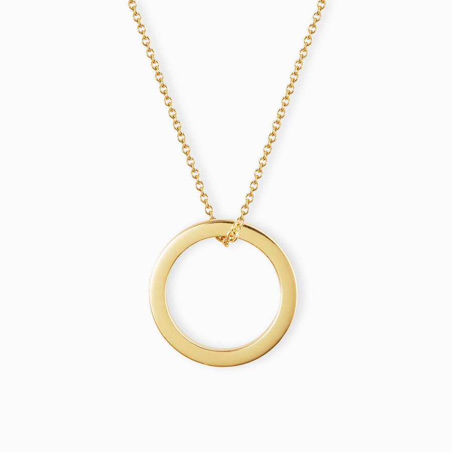 9ct Gold Ring Pendant & Chain