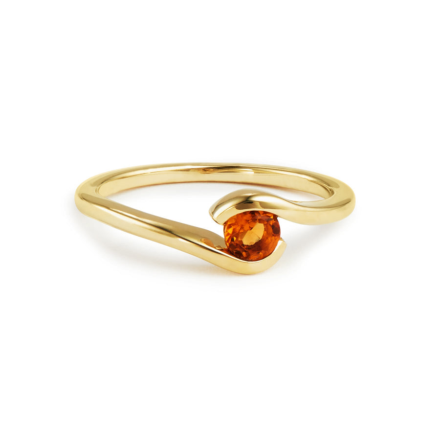 9ct Gold Citrine Ring