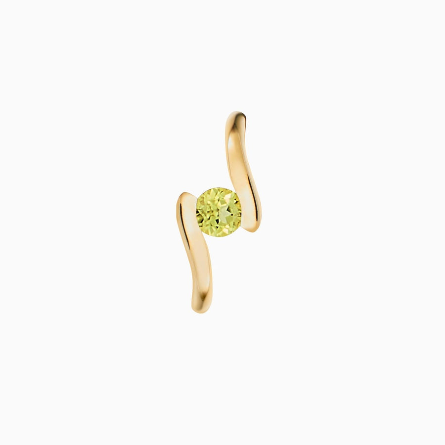9ct Gold Peridot Pendant