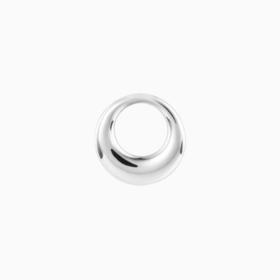 Sterling Silver Bold Dome Pendant