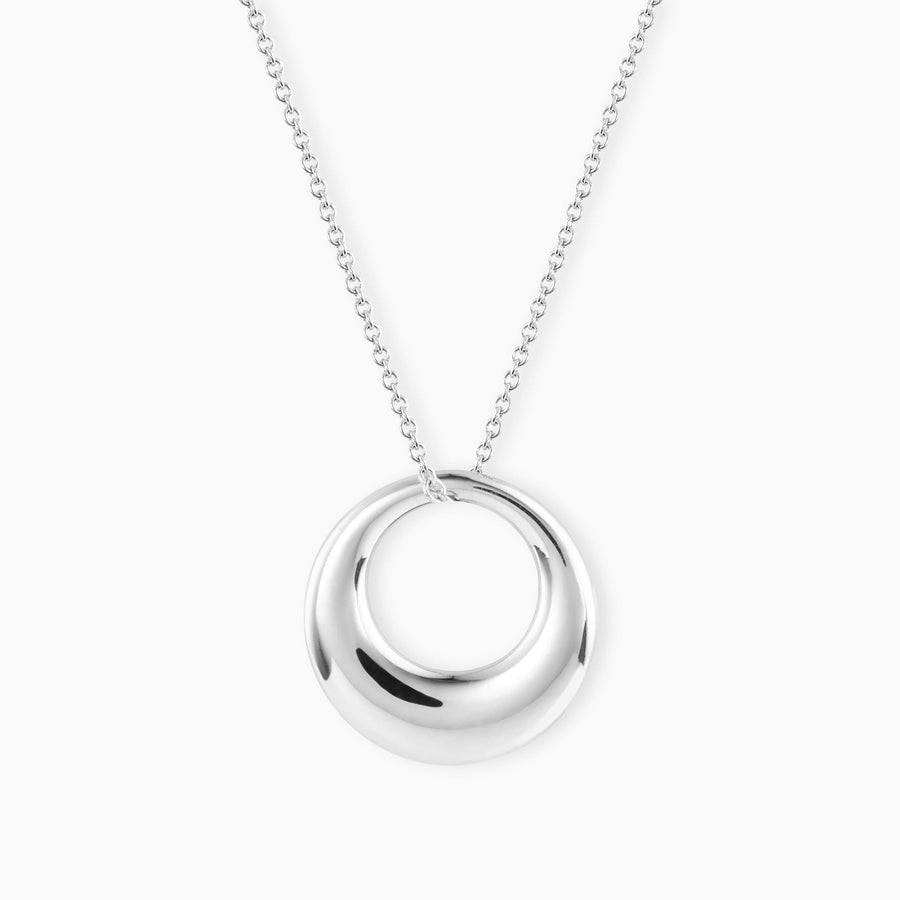 Sterling Silver Bold Dome Pendant