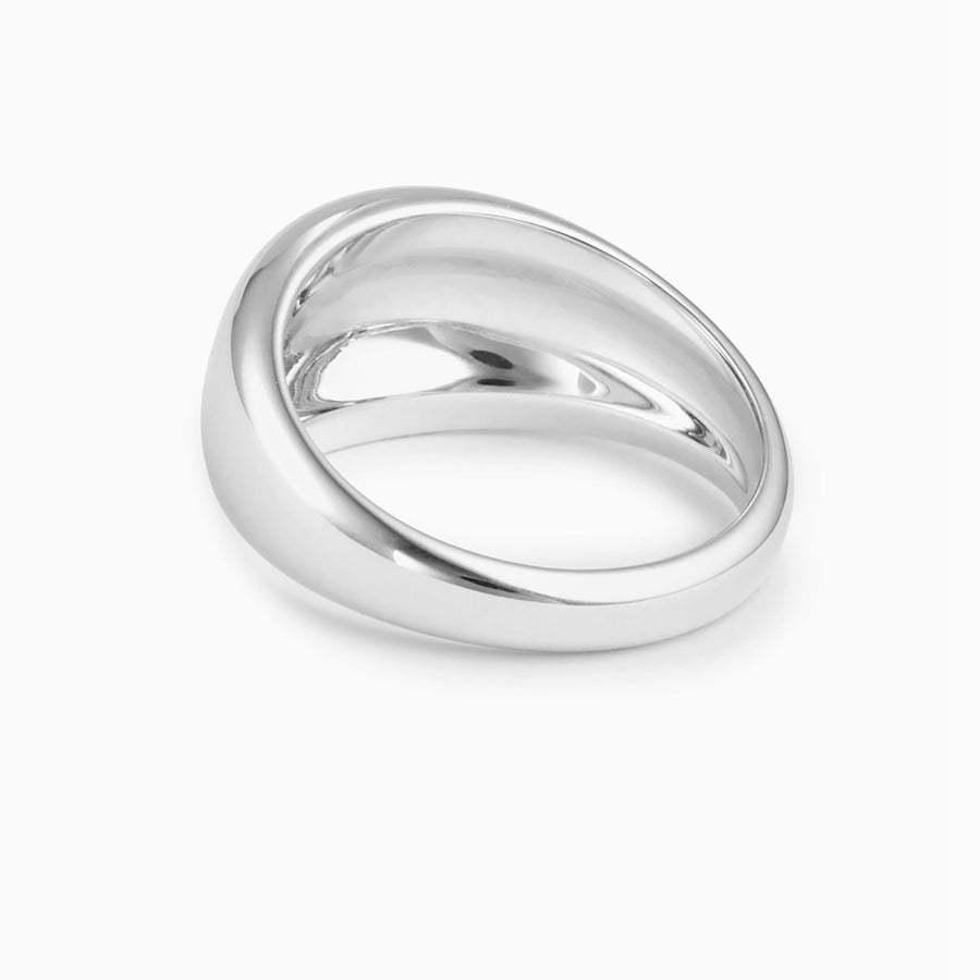 Sterling Silver Chunky Dome Ring