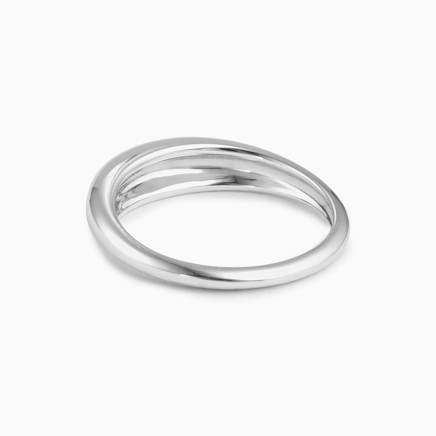 Sterling Silver Slim Dome Ring